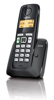 Р/Телефон Dect Gigaset A220 черный