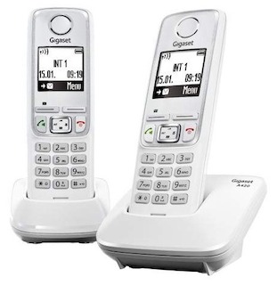 Р/Телефон Dect Gigaset A420 DUO белый 2 трубки