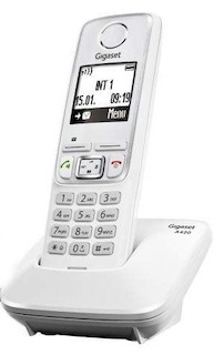 Р/Телефон Dect Gigaset A420 белый