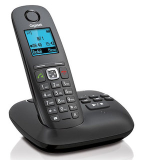 Р/Телефон Dect Gigaset A540A черный автооветчик