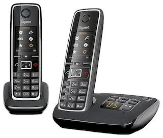 Р/Телефон Dect Gigaset C530 AM DUO черный 2 трубки автооветчик