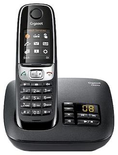 Р/Телефон Dect Gigaset C620A черный автооветчик