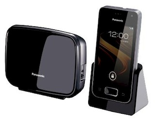 Р/Телефон Dect Panasonic KX-PRX120RUW черный/белый автооветчик Android WiFi BT GPS