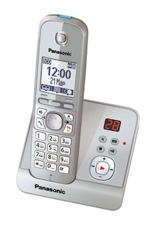 Р/Телефон Dect Panasonic KX-TG6721RUS (серебр. Мет., трубка с резервным питанием, автоответчик)