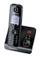 Р/Телефон Dect Panasonic KX-TG8161RUB (черный, трубка с резервным питанием)