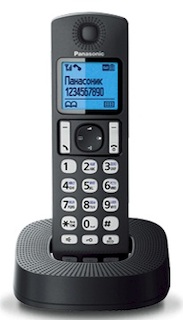Р/Телефон Dect Panasonic KX-TGC320RU1 черный автооветчик