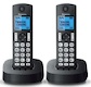 Р/Телефон Dect Panasonic KX-TGC322RU1 черный автооветчик