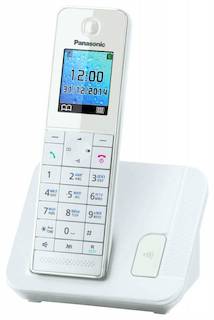 Р/Телефон Dect Panasonic KX-TGH210RUW белый