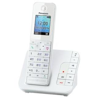 Р/Телефон Dect Panasonic KX-TGH220RUW белый автооветчик
