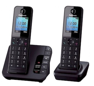 Р/Телефон Dect Panasonic KX-TGH222RUB черный автооветчик