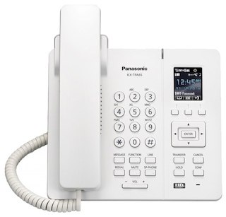 Телефон IP Panasonic KX-TPA65RU белый