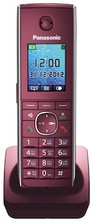 Р/Телефон Dect Panasonic KX-TGA855RUR (трубка к телефонам серии KX-TG85хx, красная)