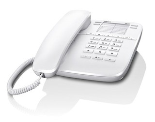 Телефон проводной Gigaset DA410 (белый)