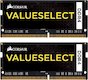 Память DDR4 2x8Gb 2133MHz Corsair CMSO16GX4M2A2133C15 RTL PC4-17000 CL15 SO-DIMM 260-pin 1.2В