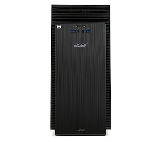 ПК Acer Aspire TC-220 MT A10 7800 (3.5)/6Gb/1Tb 7.2k/R7 340 2Gb/DVDRW/Windows 10 Home Single Language 64/GbitEth/300W/клавиатура/мышь/черный