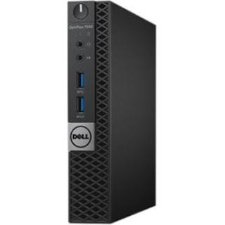 ПК Dell Optiplex 7040 Micro i7 6700T (3.2)/8Gb/500Gb 7.2k/HDG530/DVDRW/Windows 7 Professional 64/240W/клавиатура/мышь/черный/серебристый