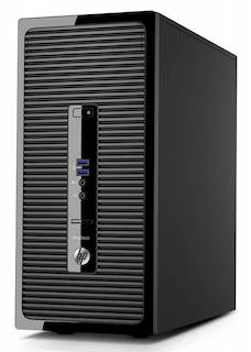 ПК HP ProDesk 400 G3 MT i3 6100/4Gb/500Gb 7.2k/HDG/DVDRW/Free DOS/GbitEth/180W/клавиатура/мышь/черный