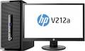 ПК HP ProDesk 400 G3 MT i3 6100/4Gb/1Tb 7.2k/HDG/DVDRW/Windows 10 Professional dwnW7Pro/GbitEth/клавиатура/мышь/черный/монитор в комплекте V212a