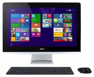 Моноблок Acer Aspire ZC-700 19.5" HD P N3700D/4Gb/1Tb/GT920M 1Gb/DVDRW/Windows 10 Home Single Language 64/WiFi/BT/клавиатура/мышь/Cam 1920x1080