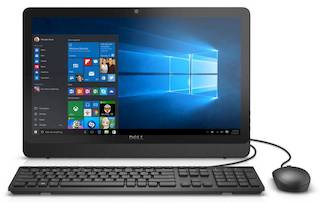Моноблок Dell Inspiron 20 3052 19.5" HD+ P N3700 (2.4)/4Gb/1Tb 5.4k/HDG/Ubuntu Single Language/WiFi/BT/клавиатура/мышь 1600x900