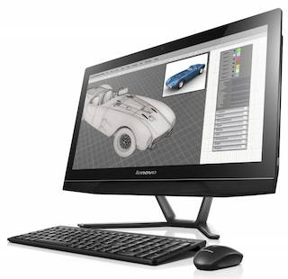 Моноблок Lenovo B40-30 21.5" Full HD i5 4460T/6Gb/1Tb/SSHD8Gb/GF820 2Gb/DVDRW/Windows 10/клавиатура/мышь/Cam/черный 1920x1080