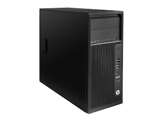 ПК HP Z240 MT i7 6700 (3.4)/8Gb/256Gb/HDG530/CR/Windows 10 Professional 64 dwnW7Pro/GbitEth/240W/клавиатура/мышь/черный