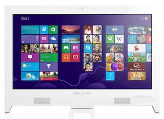 Моноблок Lenovo C260 19.5" HD+ Cel J1900/4Gb/500Gb/DVDRW/Windows 10/WiFi/клавиатура/мышь/Cam/белый 1600x900