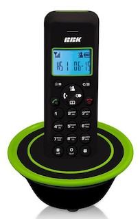 Р/Телефон Dect BBK BKD-815 RU (черный/зеленый)