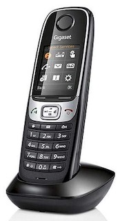 Трубка доп. Dect Gigaset C620H черный (для C620)
