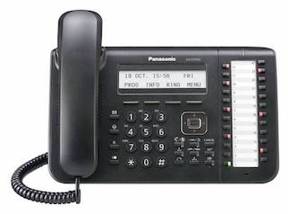 Системный телефон Panasonic KX-DT543RU-B черный