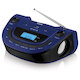 Аудиомагнитола BBK BS07BT синий 4Вт/MP3/FM(dig)/USB/BT