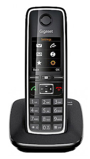 Трубка доп. Dect Gigaset C530 HSB черный (для C530)