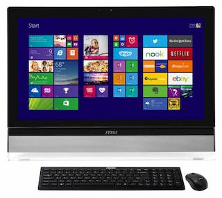 Моноблок MSI AE270T-046RU 27" Full HD Touch i3 4160 (1.8)/8Gb/1Tb/HDG/DVDRW/Windows 10/2xGbitEth/WiFi/клавиатура/мышь/Cam/черный 1920x1080