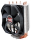 Вентилятор Zalman 11X PERFORMA+ Вентилятор 120мм (S2011/1155/1156/775/1366/AM3+/AM3/AM2+/AM2), 17-26dBA, медь + аллюминий, 4 тепловые трубки