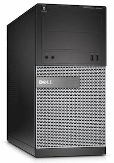 ПК Dell Optiplex 3020 SFF i5 4590 (3.3)/4Gb/500Gb/HDG4400/DVDRW/Ubuntu/клавиатура/мышь