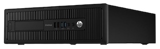 ПК HP EliteDesk 800 G1 SFF i5 4570 (3.2)/4Gb/500Gb 7.2k/HDG4600/DVDRW/Windows 7 Professional 64 +W8Pro/GbitEth/клавиатура/мышь/черный/(RUS)