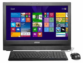 Моноблок MSI AP200T-253RU 20" HD+ Touch i3 4170 (3.2)/4Gb/500Gb/HDG/DVDRW/Free DOS/GbitEth/WiFi/клавиатура/мышь/Cam/белый 1600x900