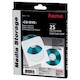 Конверты Hama H-51179 для CD/DVD бумажные с прозрачным окошком 1 шт. белый