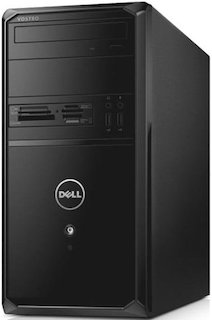 ПК Dell Vostro 3900 MT i3 4170/4Gb/500Gb/HDG4400/DVDRW/CR/Windows 10 Home Single Language 64/клавиатура/мышь