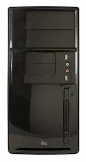 ПК IRU Office 110 MT Cel J1800 (2.41)/2Gb/320Gb 5.4k/HDG/Free DOS/GbitEth/300W/черный