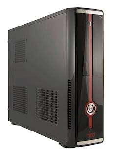 ПК IRU Office 110 SFF Cel J1800 (2.41)/2Gb/320Gb 5.4k/HDG/Free DOS/GbitEth/300W/черный