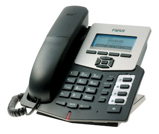 Телефон Fanvil C58P, IP телефон, 2xEthernet 10/100 Мб/с, SIP 2 линии, PoE, IAX2 протокол 1 линия, БП