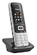 Трубка доп. Dect Gigaset S850HX серебристый для S850