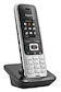 Трубка доп. Dect Gigaset S850HX серебристый для S850