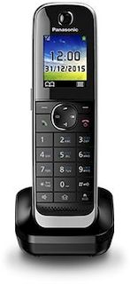 Трубка доп. Dect Panasonic KX-TGJA30RUB черный для KX-TGJx