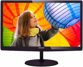 Монитор Philips 21.5" 227E6LDSD (00/01) черный TFT LED 16:9 DVI HDMI матовая 250cd 1920x1080 D-Sub FHD 2.95кг