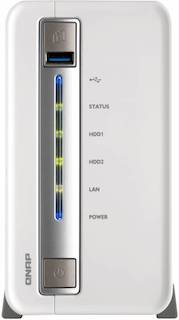 СХД настольное исполнение QNAP 2BAY NO HDD TS-251C