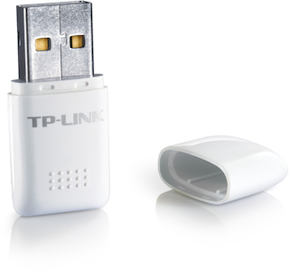 Wi-Fi адаптер 150MBPS TP-LINK  USB MINI TL-WN723N 150 Мбит/с Беспроводной USB-адаптер серии N, малый размер, чипсет Realtek, 1T1R, 2,4 ГГц, 802.11b/g/