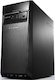 ПК Lenovo H50-05 MT A6 7310/4Gb/1Tb/DVDRW/CR/Windows 10 Home 64/черный/серебристый