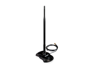 Антенна TP-LINK 2.4GHZ 8DBI INDOOR TL-ANT2408C  2,4 ГГц  8 дБи Настольная всенаправленная антенна для помещения, 1,3 м кабель, разъём RP-SMA